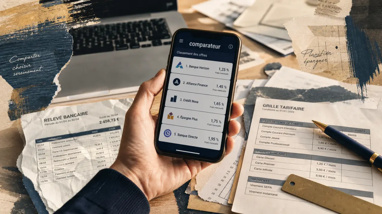 Comparateur banque Panorabanque : frais et classement des banques