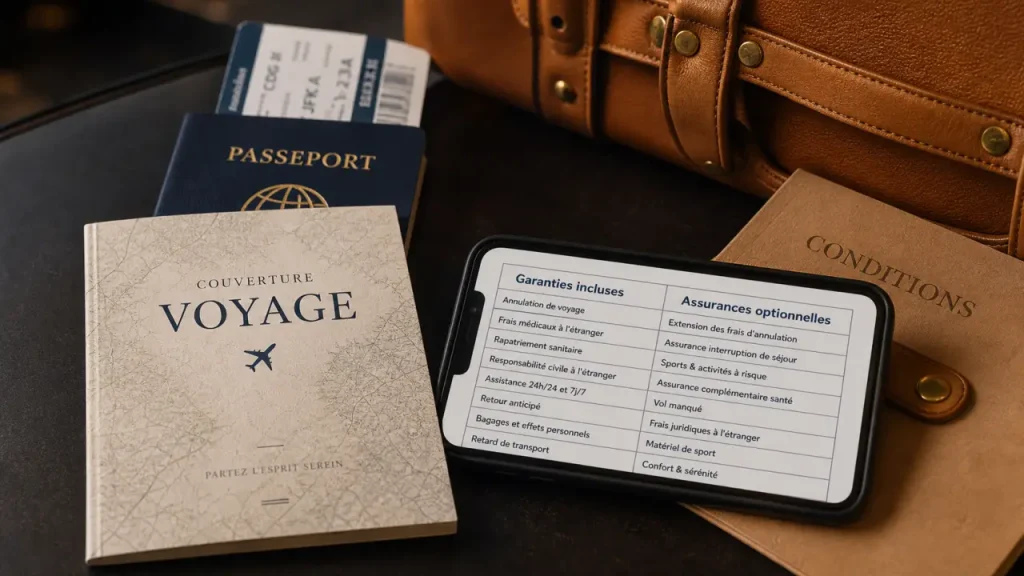 American Express assurance voyage : garanties incluses ou assurance optionnelle, comment éviter les mauvaises surprises