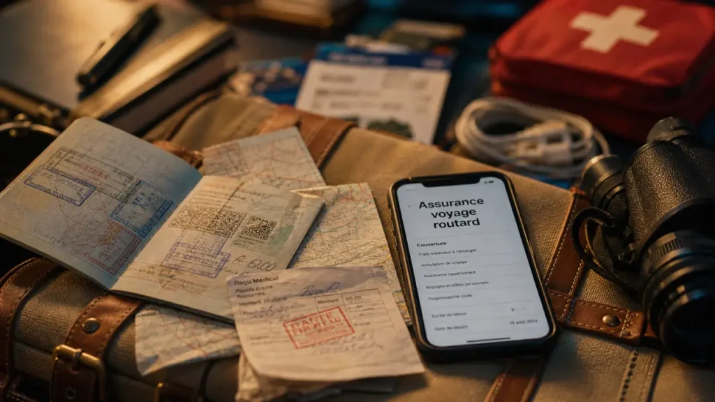 Assurance voyage routard : plafonds, sports et 8 semaines à vérifier avant de partir