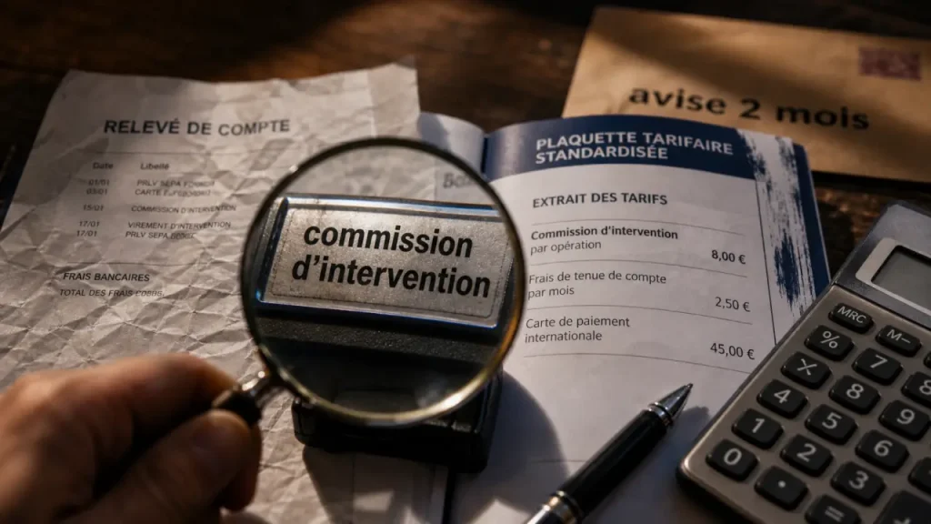 Frais bancaires : 14 jours, 2 mois et les plafonds à vérifier