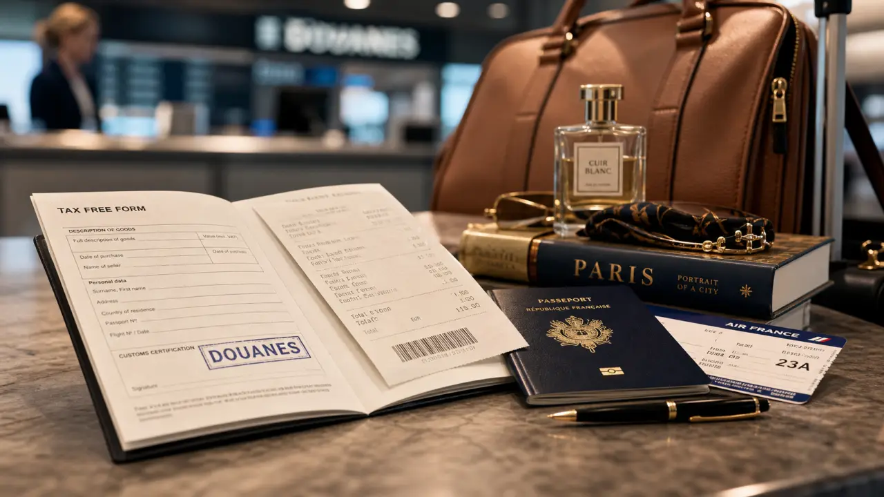 Tax free in belgium : documents de remboursement TVA et tampon douanes à l’aéroport