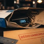 Droits de douane suisse : colis et balance, poids pour dédouanement
