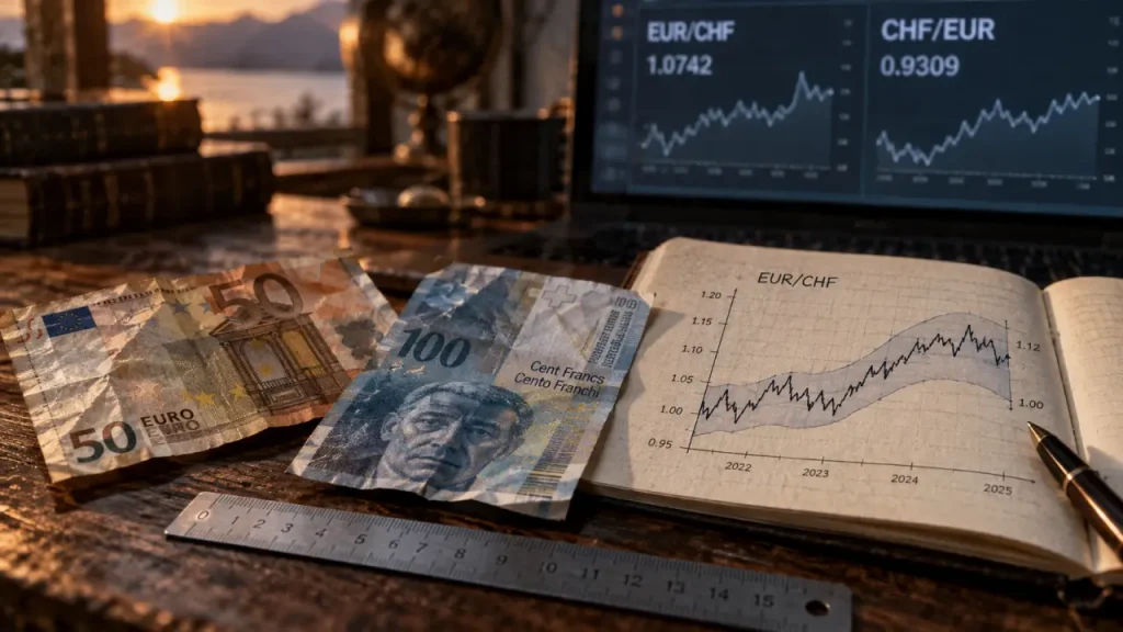 Prévision EUR/CHF : les scénarios favorisent l’euro, mais l’incertitude reste forte