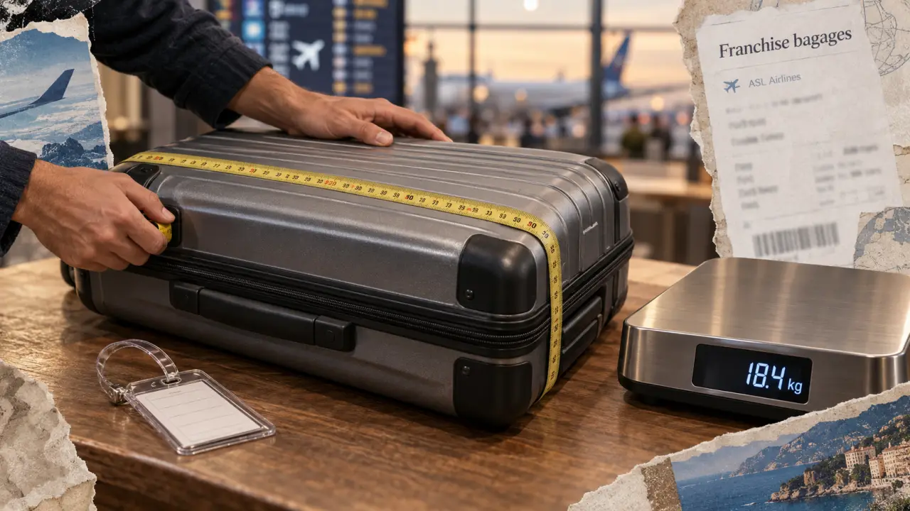ASL airlines bagages : valise 32 kg max en soute
